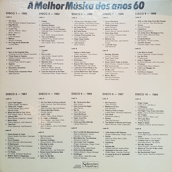Various - A Melhor Música Dos Anos 60 | Selecções Do Reader's Digest (P85 001 PP 1) - 2