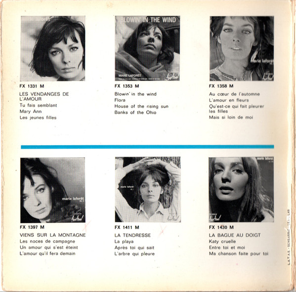 Marie Laforêt - Vol. IX | Disques Festival (FX 1453 M) - 2