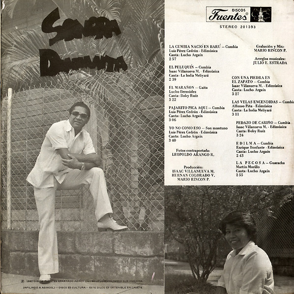 La Sonora Dinamita - La Cumbia Nació En Barú | Discos Fuentes (L.P. 201393) - 2 La Sonora Dinamita - La Cumbia Nació En Barú | Discos Fuentes (L.P. 201393) - 2