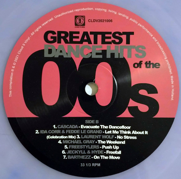 Various - Greatest Dance Hits Of The 00s | Cloud 9 Vinyl (CLDV2021006) - 4 Various - Greatest Dance Hits Of The 00s | Cloud 9 Vinyl (CLDV2021006) - 4