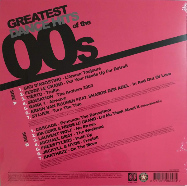 Various - Greatest Dance Hits Of The 00s | Cloud 9 Vinyl (CLDV2021006) - 2 Various - Greatest Dance Hits Of The 00s | Cloud 9 Vinyl (CLDV2021006) - 2