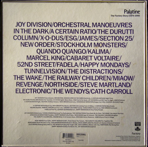Various - Palatine - The Factory Story / 1979-1990 | Factory (Facd 400) - 2 Various - Palatine - The Factory Story / 1979-1990 | Factory (Facd 400) - 2