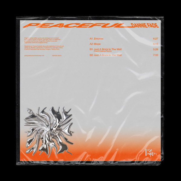 Dannie Fade - Peaceful | Partyzanai Pop (PZPOP015) - 2 Dannie Fade - Peaceful | Partyzanai Pop (PZPOP015) - 2