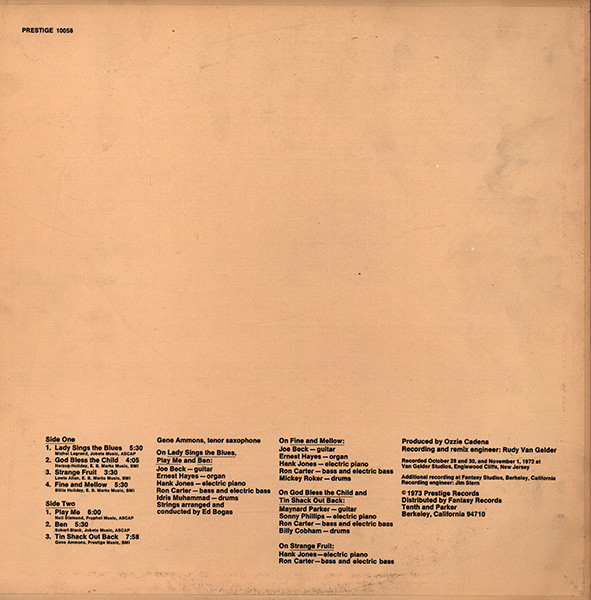 Gene Ammons - Got My Own | Prestige (PRT-10058) - 2 Gene Ammons - Got My Own | Prestige (PRT-10058) - 2
