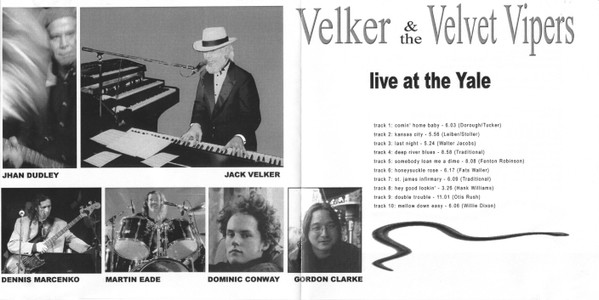 Velker & The Velvet Vipers - Live At The Yale | Not On Label (none) - 2 Velker & The Velvet Vipers - Live At The Yale | Not On Label (none) - 2