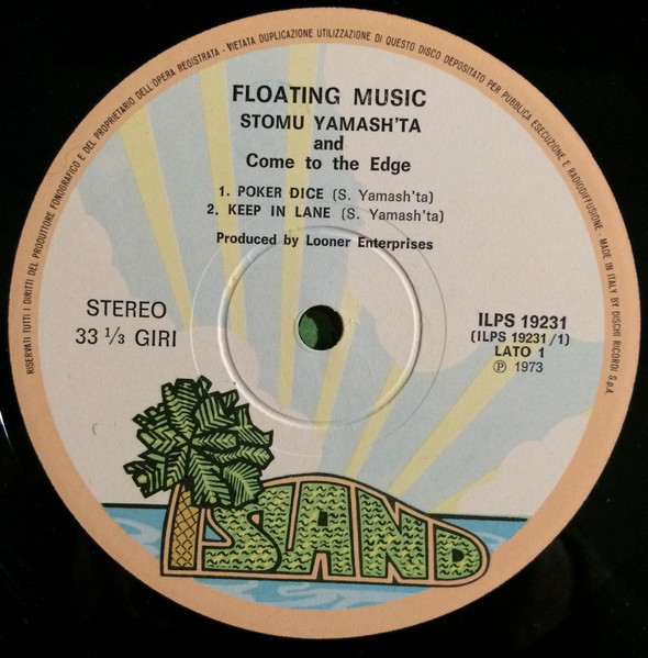 Stomu Yamash'ta & Come To The Edge - Floating Music | Island Records (ILPS 19231) - 3