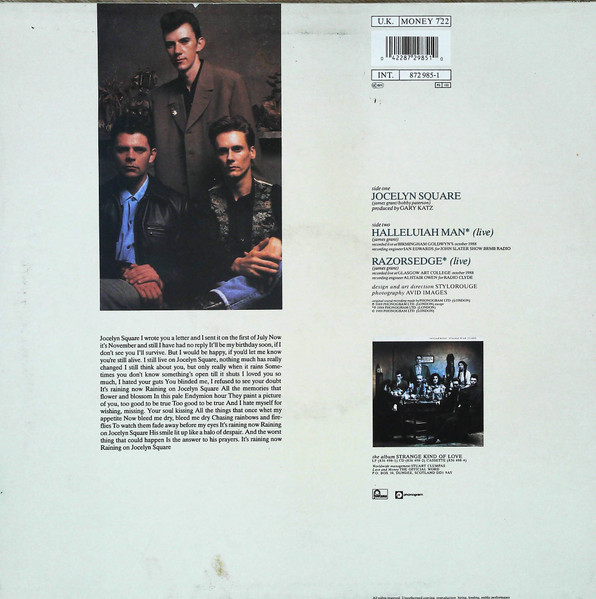 Love And Money - Jocelyn Square | Fontana (MONEY 722) - 2