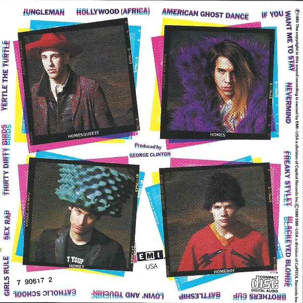 Red Hot Chili Peppers - Freaky Styley | EMI USA (CDP 79 0617 2) - 3