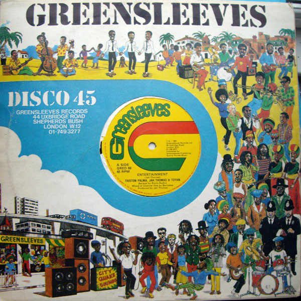 Tristan Palmer , Jah Thomas , Toyan & Little John - Entertainment / Jah Guide I | Greensleeves Records (GRED 66) - 3 Tristan Palmer , Jah Thomas , Toyan & Little John - Entertainment / Jah Guide I | Greensleeves Records (GRED 66) - 3