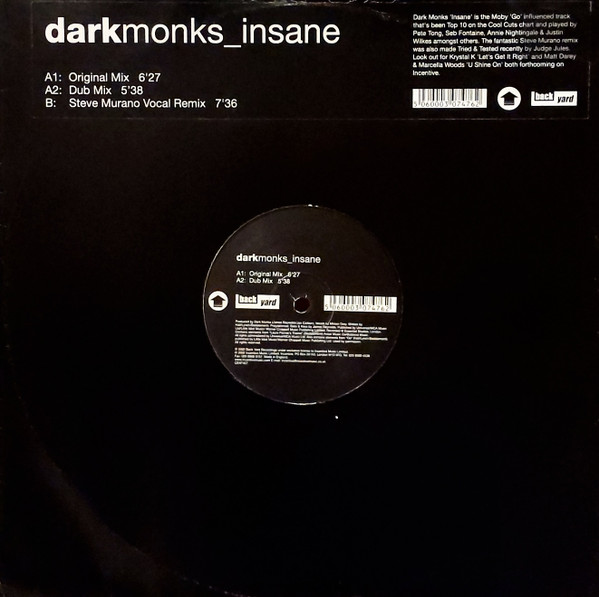 Dark Monks - Insane | Incentive (CENT45T) - main Dark Monks - Insane | Incentive (CENT45T) - main