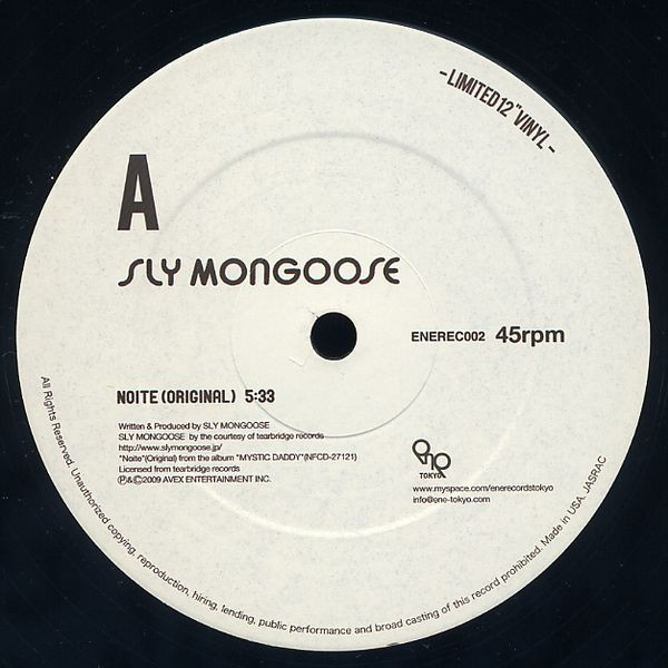 Sly Mongoose - Noite | Ene Records (ENEREC002)