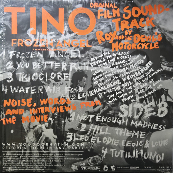 Roy And The Devil's Motorcycle - Tino: Frozen Angel (Film Soundtrack) | Voodoo Rhythm (VR1289) - 2