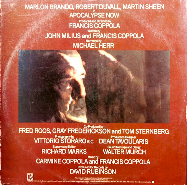 Carmine Coppola & Francis Ford Coppola - Apocalypse Now (Original Motion Picture Soundtrack) | Elektra (DP-90001) - 3 Carmine Coppola & Francis Ford Coppola - Apocalypse Now (Original Motion Picture Soundtrack) | Elektra (DP-90001) - 3