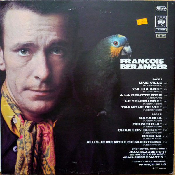 François Béranger - Francois Béranger | CBS (S-64234) - 2