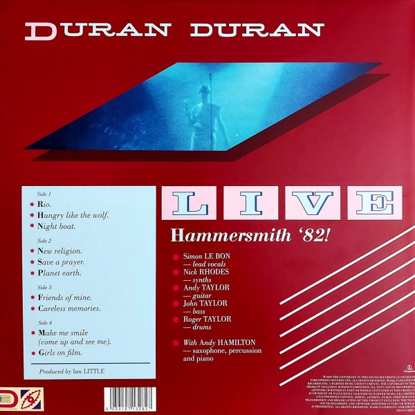 Duran Duran - Hammersmith '82! (2LP - RSD2022 - Gold Vinyl) [Vinyl] | Parlophone (5054197132827) - 5