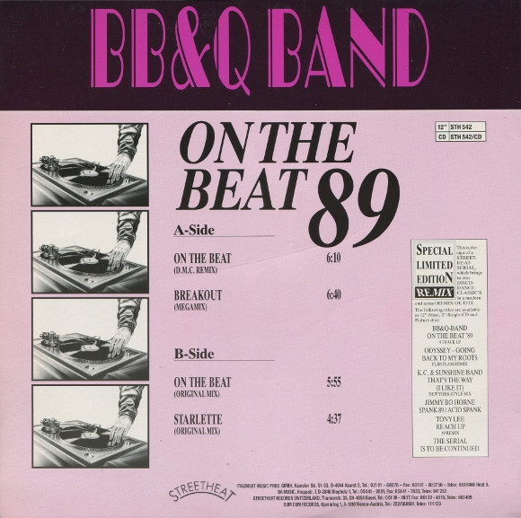 The Brooklyn, Bronx & Queens Band - On The Beat 89 (Special Limited Edition Remix) | Streetheat Music (STH 542) - 2 The Brooklyn, Bronx & Queens Band - On The Beat 89 (Special Limited Edition Remix) | Streetheat Music (STH 542) - 2