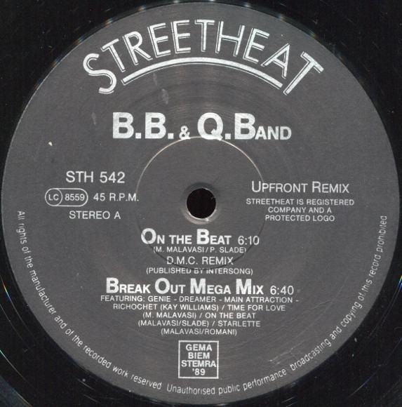 The Brooklyn, Bronx & Queens Band - On The Beat 89 (Special Limited Edition Remix) | Streetheat Music (STH 542) - 3 The Brooklyn, Bronx & Queens Band - On The Beat 89 (Special Limited Edition Remix) | Streetheat Music (STH 542) - 3