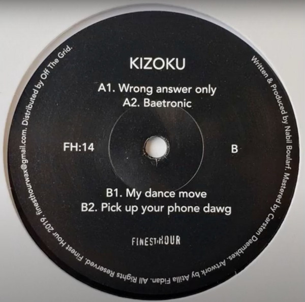 Kizoku - FH14 | Finest Hour Records (FH14) - main Kizoku - FH14 | Finest Hour Records (FH14) - main