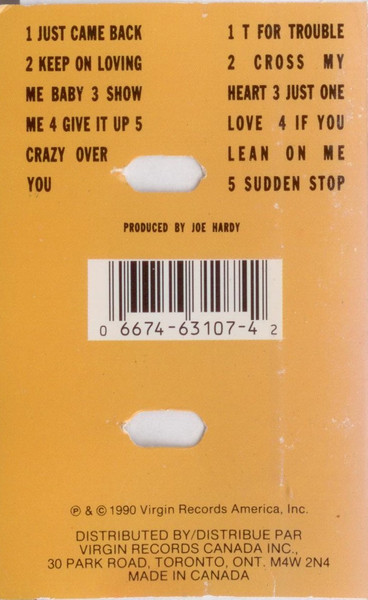 Colin James - Sudden Stop | Virgin (VL43107) - 3