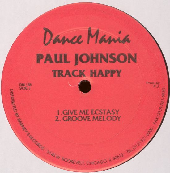 Paul Johnson - Sex Crazed / Track Happy | Dance Mania (DM 138) - 2 Paul Johnson - Sex Crazed / Track Happy | Dance Mania (DM 138) - 2