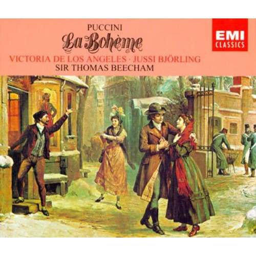 Giacomo Puccini , Victoria De Los Angeles , Jussi Björling , Sir Thomas Beecham - La Bohème | EMI (CDS 7 47235 8) - main