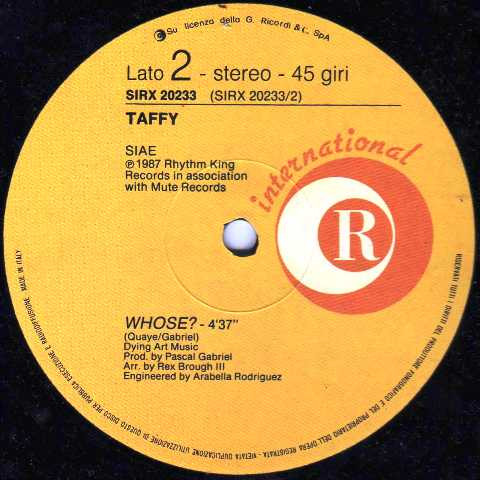 Taffy - Step By Step | Ricordi International (SIRX 20233) - 3
