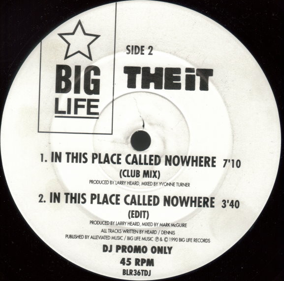 The It - In This Place Called Nowhere | Big Life (BLR36TDJ) - 2