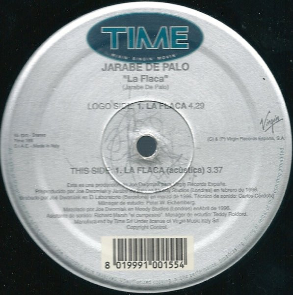 Jarabe De Palo - La Flaca | TIME (TIME 169) - 2