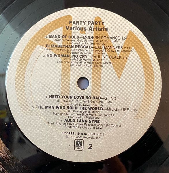 Various - Party Party (Original Motion Picture Soundtrack) | A&M Records (SP-3212) - 4 Various - Party Party (Original Motion Picture Soundtrack) | A&M Records (SP-3212) - 4