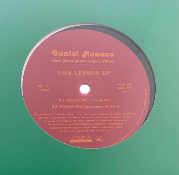 Daniel Monaco Feat. Mame Ndiack - Life Lesson EP | Rush Hour Store Jams (RH-STORE-JAMS023) - main