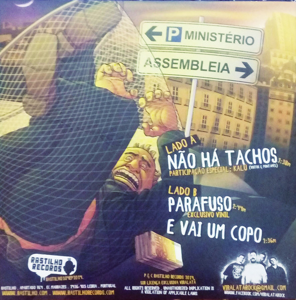 Viralata - Não Há Tachos | Rastilho Records (RASTILHO104EP2014) - 2