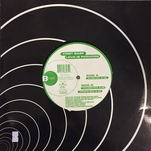 First Base - Love Is Paradise | Beam Records (74321 26626 1) - 3 First Base - Love Is Paradise | Beam Records (74321 26626 1) - 3