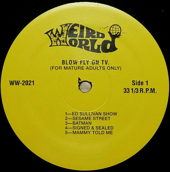 Blowfly - Blowfly On TV. | Weird World (WW-2021) - 2 Blowfly - Blowfly On TV. | Weird World (WW-2021) - 2