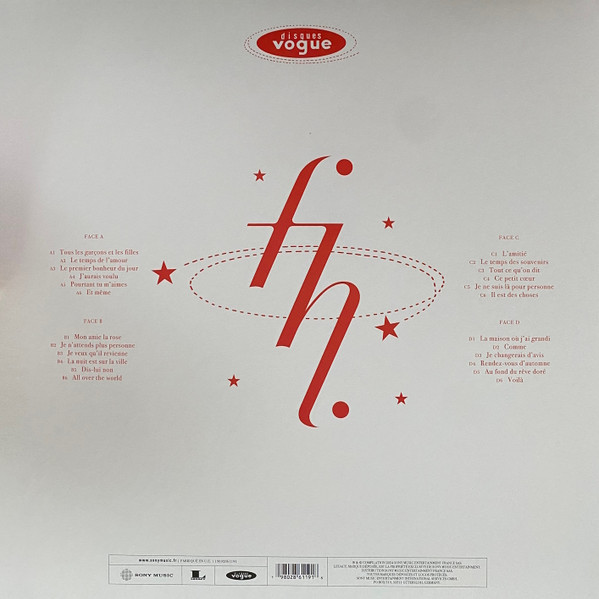 Françoise Hardy - Françoise Hardy En Vogue Best Of 1962-1967 (2LP) [Vinyl] | Disques Vogue (19802861191) - 2
