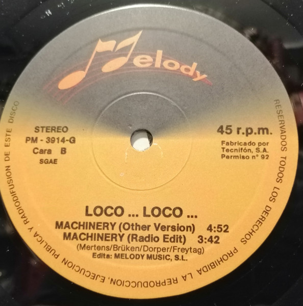 Loco Loco - Machinery | Melody (PM-3914-G) - 4