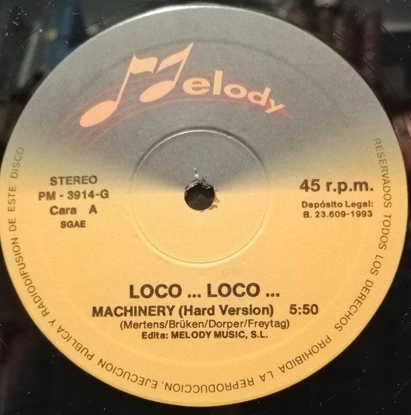 Loco Loco - Machinery | Melody (PM-3914-G) - 3