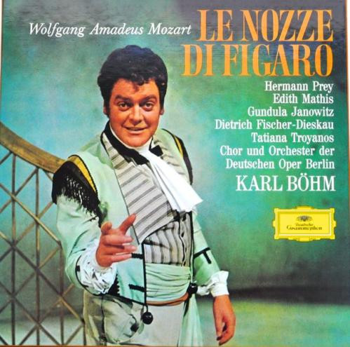 Wolfgang Amadeus Mozart - Hermann Prey , Edith Mathis , Gundula Janowitz , Dietrich Fischer-Dieskau , Tatiana Troyanos , Chor der Deutschen Oper Berlin Und Orchester Der Deutschen Oper Berlin , Karl Böhm - Le Nozze Di Figaro | Deutsche Grammophon (2711 007) Wolfgang Amadeus Mozart - Hermann Prey , Edith Mathis , Gundula Janowitz , Dietrich Fischer-Dieskau , Tatiana Troyanos , Chor der Deutschen Oper Berlin Und Orchester Der Deutschen Oper Berlin , Karl Böhm - Le Nozze Di Figaro | Deutsche Grammophon (2711 007)