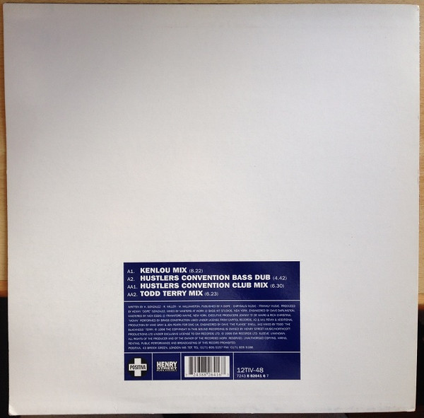 Kenny "Dope" Gonzalez Presents The Bucketheads - Got Myself Together | Positiva (12TIV-48) - 2