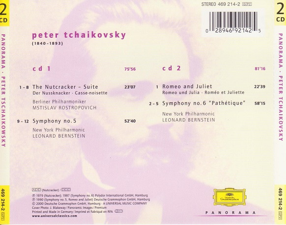 Pyotr Ilyich Tchaikovsky - Peter Tchaikovsky | Deutsche Grammophon (469 214-2) - 2