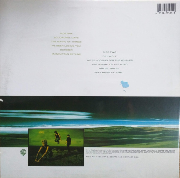 a-ha - Scoundrel Days [Vinyl] | Warner Bros. Records (9 25501-1) - 2