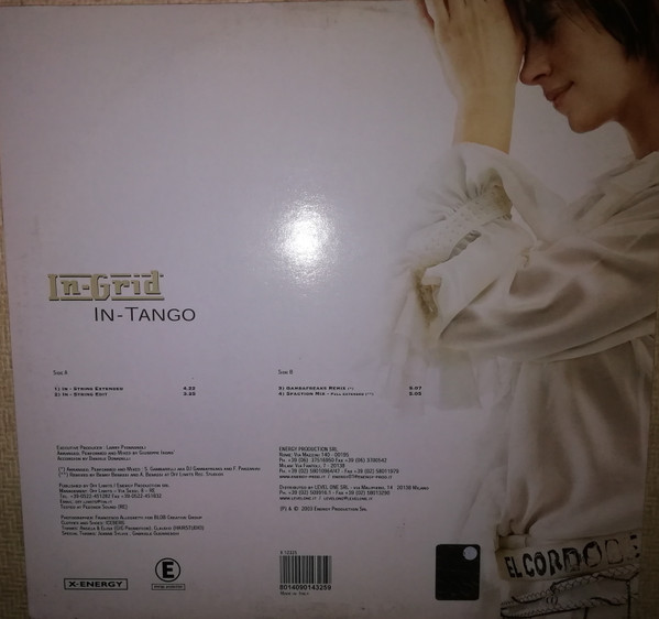 In-Grid - In-Tango | X-Energy Records (X-12325) - 3