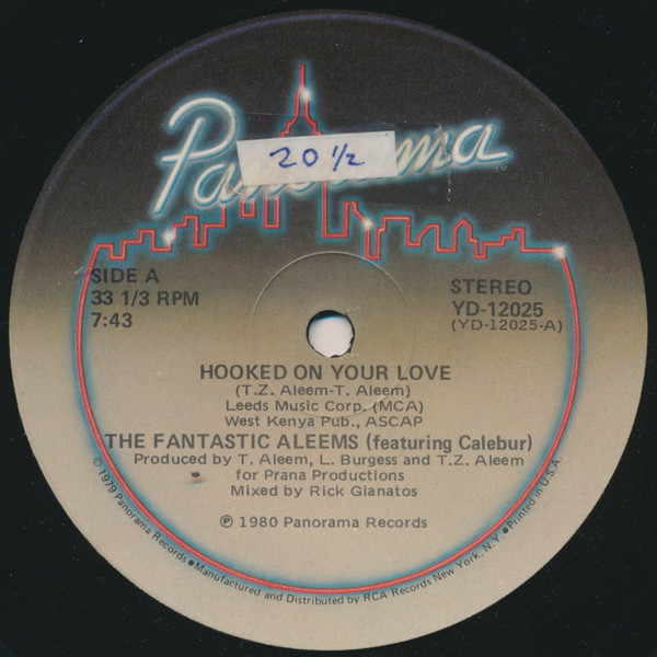 Aleem - Hooked On Your Love | Panorama Records (YD-12025) - main