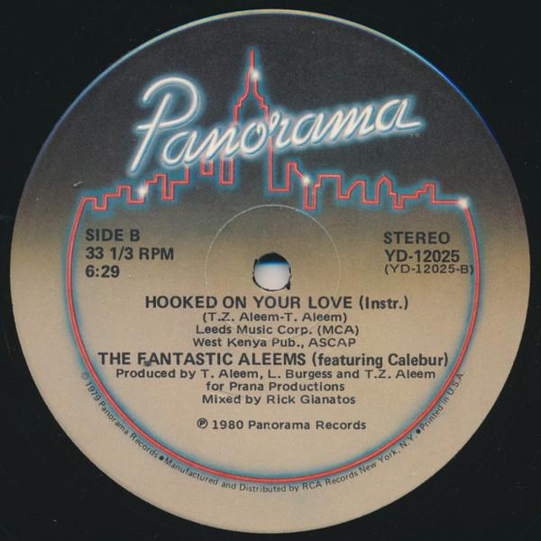Aleem - Hooked On Your Love | Panorama Records (YD-12025) - 2