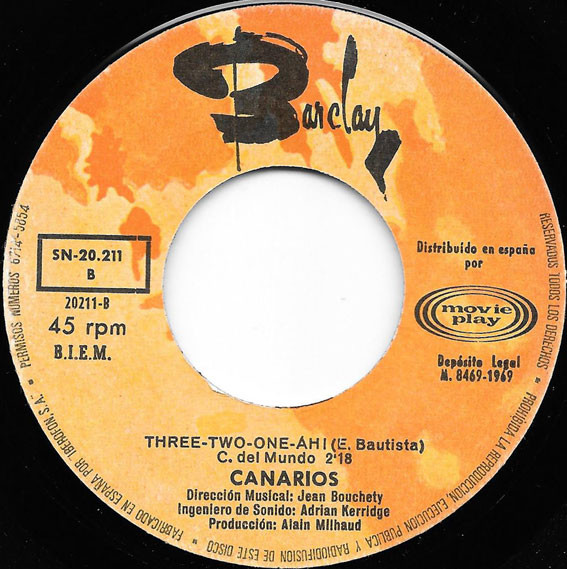Canarios - Pain / Three-Two-One-Ah! | Sonoplay (SN.20.211) - 4