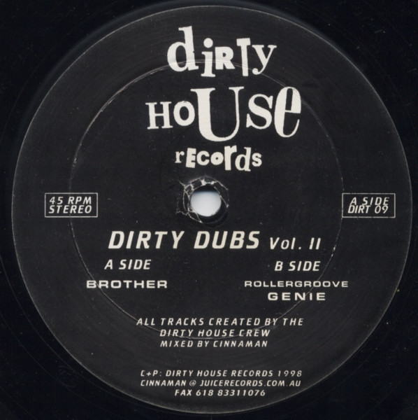 Dirty House Crew - Dirty Dubs Vol. II | Dirty House Records (DIRT 09)