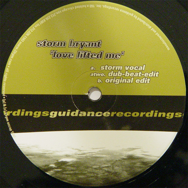 Storm Bryant - Love Lifted Me | Guidance Recordings (GDR 018)