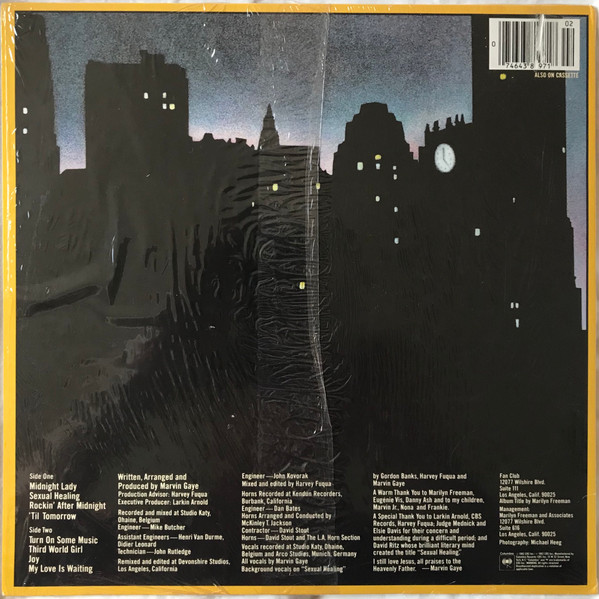 Marvin Gaye - Midnight Love | Columbia (PC 38197) - 2 Marvin Gaye - Midnight Love | Columbia (PC 38197) - 2