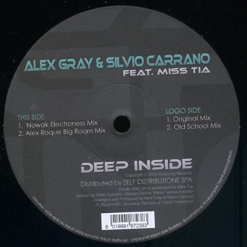 Alex Gray & Silvio Carrano Feat. Miss Tia - Deep Inside | Grooving Records (none)