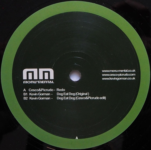 Cesco & Picrudo / Kevin Gorman - Redo | Monumental Records (Monu004) - main