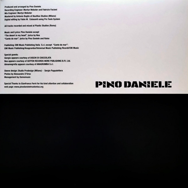 Pino Daniele - Dimmi Cosa Succede Sulla Terra | Atlantic (none) - 3 Pino Daniele - Dimmi Cosa Succede Sulla Terra | Atlantic (none) - 3